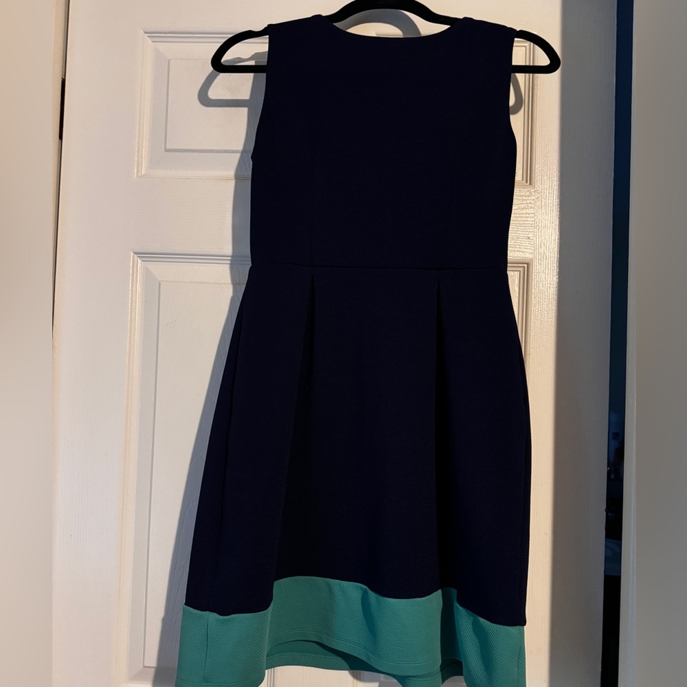 Navy blue A line Dress